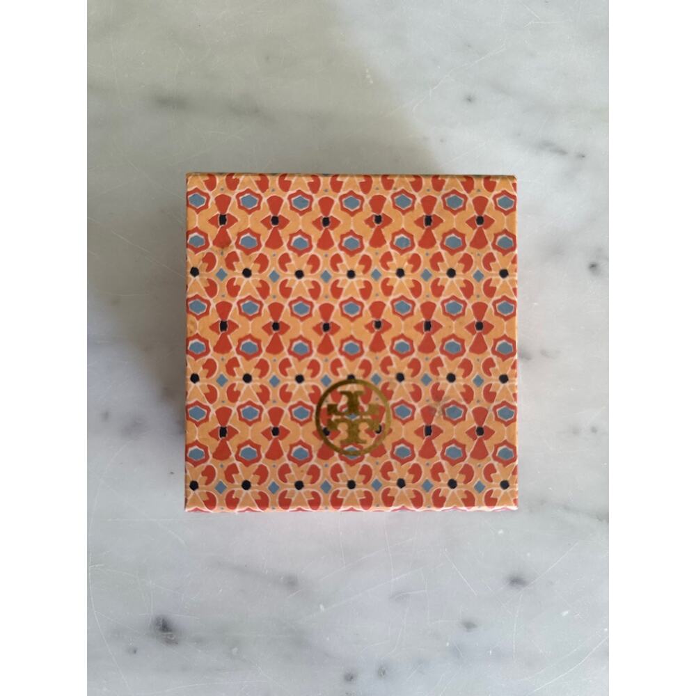 Tory Burch Orange and Blue Monogram Post-it Notes